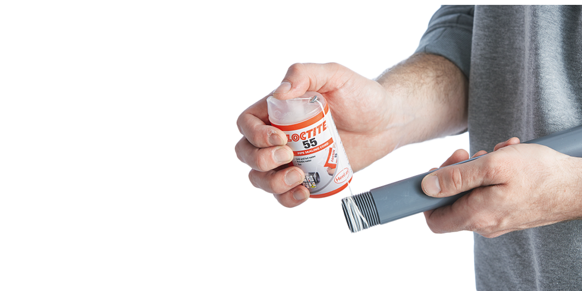 Waarom zou ik LOCTITE 55 gebruiken in plaats van PTFE afdichtingstape?