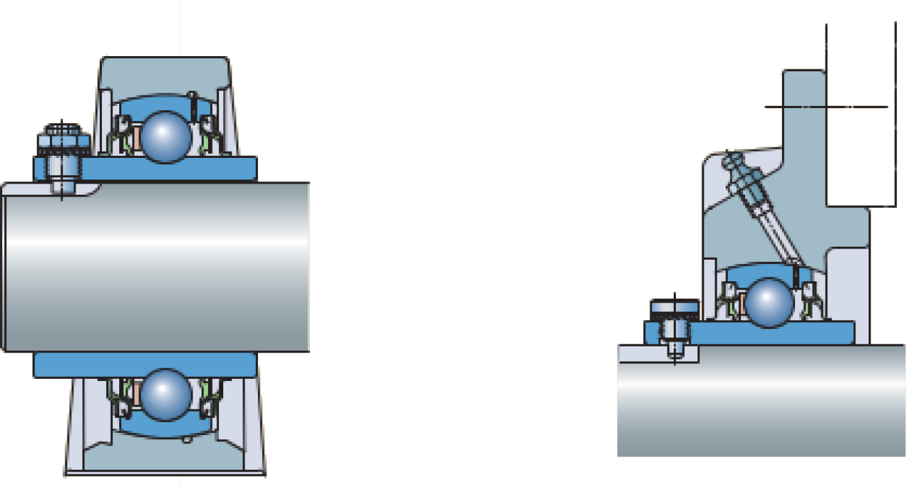 axiale belasting insert lagers