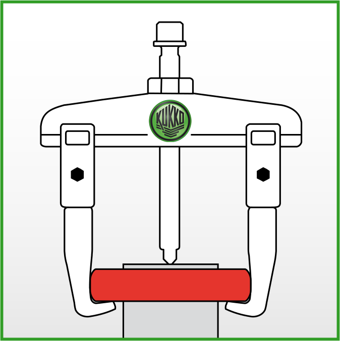 Trekker met mechanische spindel